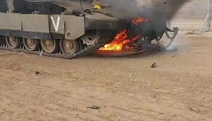 "القسام" تدمر 10 آليات إسرائيلية غربي غزة والعدو يعترف بمقتل جنديين