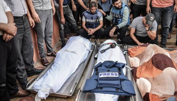 ارتقاء 65 صحفيا خلال 48 يوما من العدوان.. تعمد قتل الحقيقة