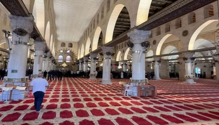 للجمعة الثامنة.. الأقصى شبه خالي في صلاة الجمعة