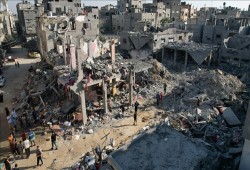 الاحتلال يجبر الغزيين على مغادرة القطاع عبر القصف العنيف المتواصل