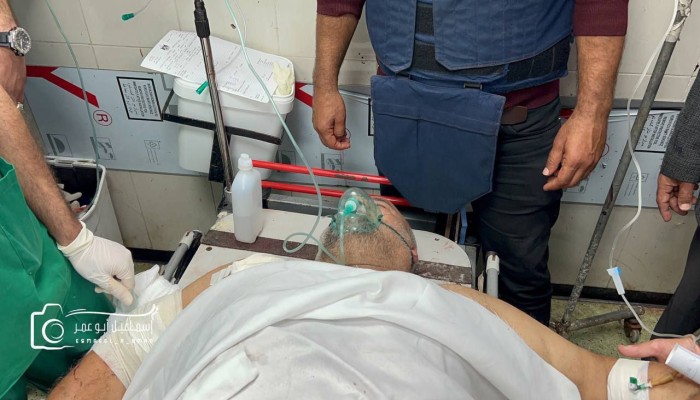إصابة الصحفي الفلسطيني وائل الدحدوح والمصور سامر أبو دقة والاعتداء على مصور الأناضول