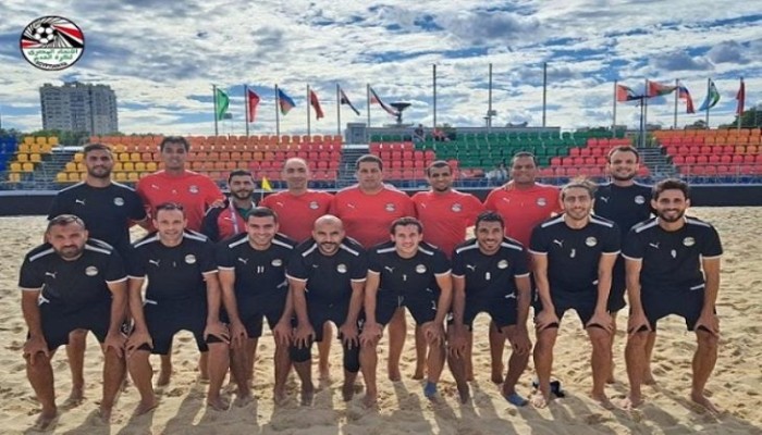 معسكر مغلق لمنتخب كرة القدم الشاطئية استعدادًا لكأس العالم