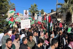 مظاهرات حاشدة في الأردن دعما لغزة ورفضا للعدوان