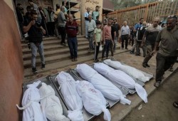 اليوم الـ89 للعدوان الصهيوني.. 22 ألفا و185 شهيدا وجثث متحللة بالشوارع