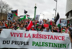 متظاهرون بفرنسا وألمانيا يطالبون بوقف الإبادة الجماعية في غزة