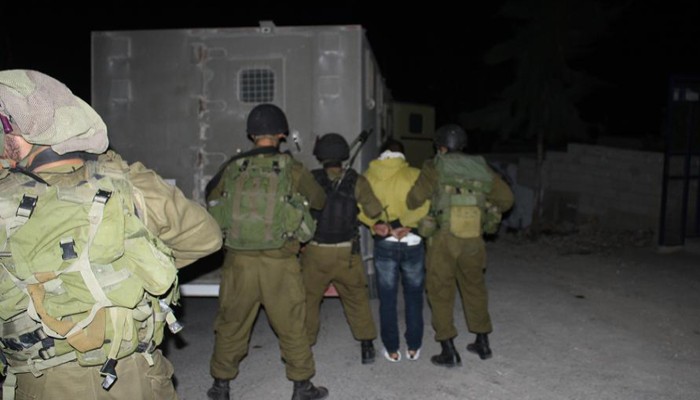 ارتفاع عدد المعتقلين الفلسطينيين بالضفة إلى 5730