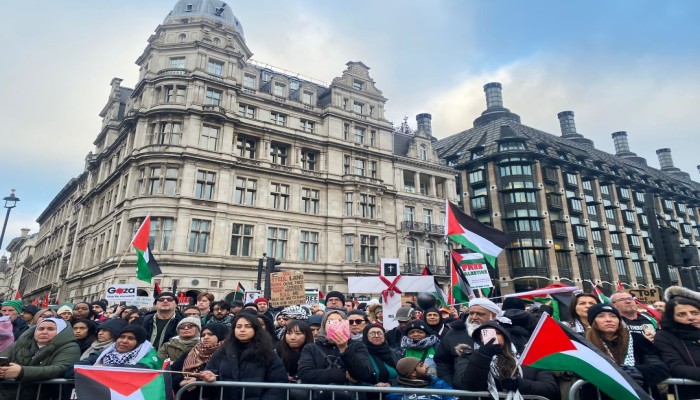 مظاهرات في 45 بلدا لنصرة غزة ورفض العدوان الإسرائيلي