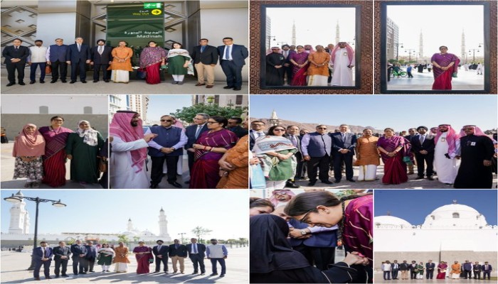 انتقادات واسعة لسماح السعودية بتجول وزيرة هندوسية في باحات المسجد النبوي 