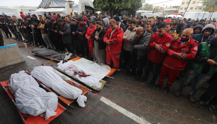 24448 شهيدا و61504 إصابات حصيلة الإبادة الجماعية الإسرئيلية بغزة