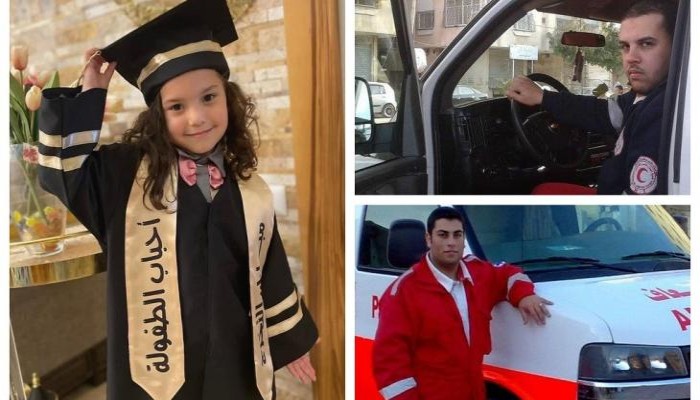 العثور على جثامين الطفلة هند و5 من عائلتها وفريق إنقاذها في غزة بعد فقدانهم منذ 12 يوما