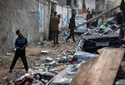 نازحون فلسطينيون: باقون في رفح ولن نرحل