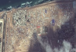 كواليس بناء منطقة أمنية عازلة للنازحين من غزة في رفح المصرية (فيديو وصور)