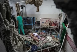 بعد تحويله لثكنة عسكرية.. جيش الاحتلال ينسحب من مجمع ناصر الطبي