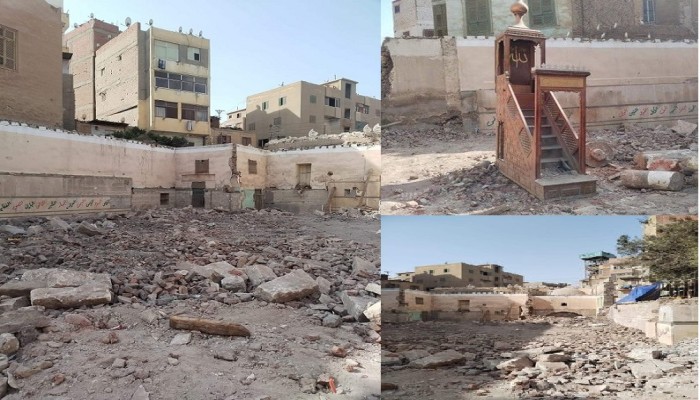 عمره 250 سنة.. غضب على منصات التواصل لهدم مسجد "العجمي" ببني سويف 