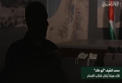 “ابدؤوا الزحف الآن”.. القسام تبث رسالة محمد الضيف للعرب والمسلمين (فيديو)