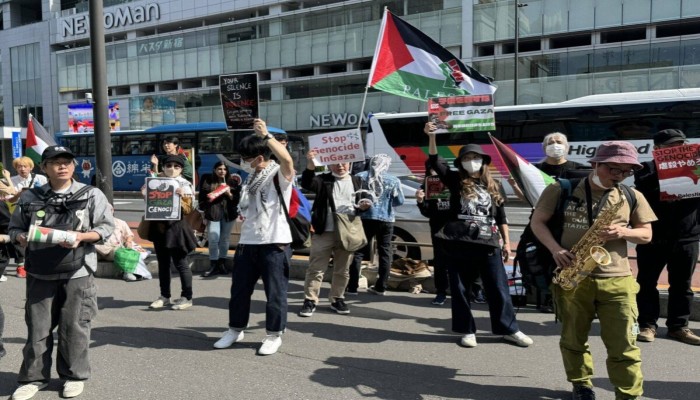 الاحتجاجات الطلابية المؤيدة لفلسطين تمتد إلى اليابان