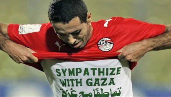 أبو تريكة يدعم صمود غزة «كلما زاد الطغاة طغيانا اقتربت نهايتهم»