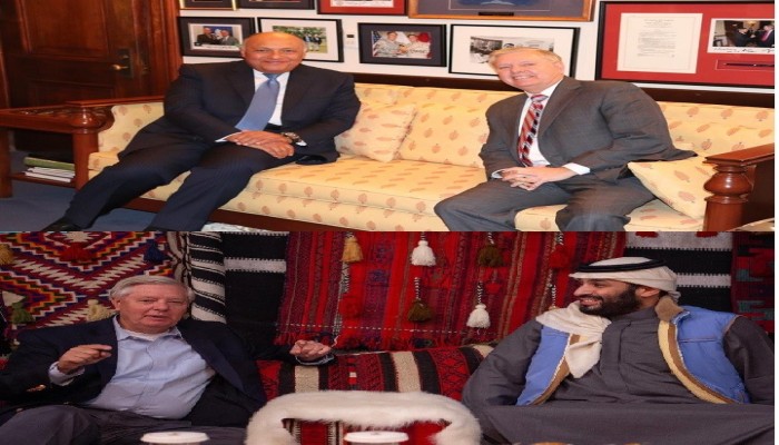 صديق الأنظمة السلطوية .. السيناتور "جراهام" يحرض على غزة بقنابل خارقة بعد النووي!