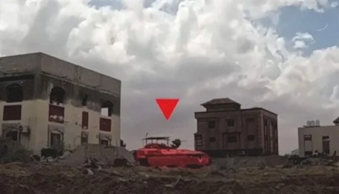 القسام تدمر دبابة للاحتلال في رفح من المسافة صفر
