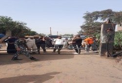 20 فتاة تحت الماء.. سقوط سيارة محملة بالعمالة من أعلى معدية بالجيزة