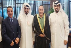 العرجاني يعود للواجهة.. اجتماع وفد قطري مع رئيس "اتحاد القبائل العربية"
