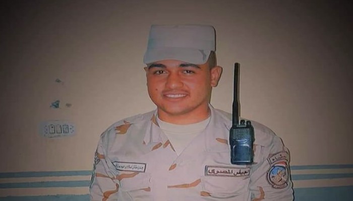 استشهاد مجند مصري ثاني برصاص الاحتلال  في رفح