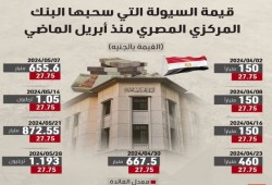 5 تريليون جنيه في شهرين .. سحب البنك المركزي يرفع الدين المحلي لأرقام غير مسبوقة!