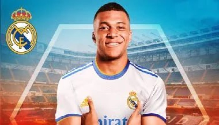 ريال مدريد بطل أوروبا يعلن تعاقده مع الفرنسي مبابي في صفقة انتقال مجاني .