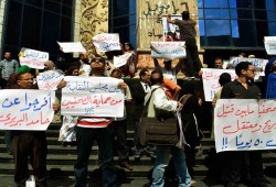 مصر مقبرة الحريات... 22 انتهاكاً لحريات الإعلام في مصر خلال مايو