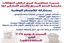 مظاهرة بلندن ضد جرائم التطهير العرقي بدارفور 