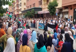 118 مظاهرة ب58 مدينة مغربية في جمعة طوفان الأقصى 35