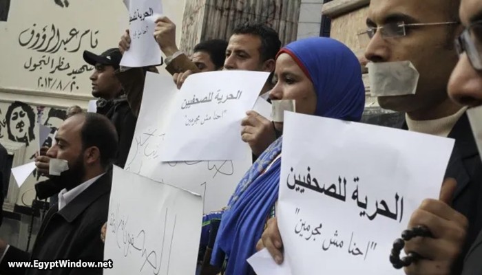 المرصد العربي: 22 انتهاكاً لحريات الإعلام في مصر الشهر الماضي