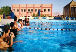 اختناق 11 طفل داخل نادي هيئة النقل العام نتيجة تسرُّب غاز الكلور في حمام السباحة