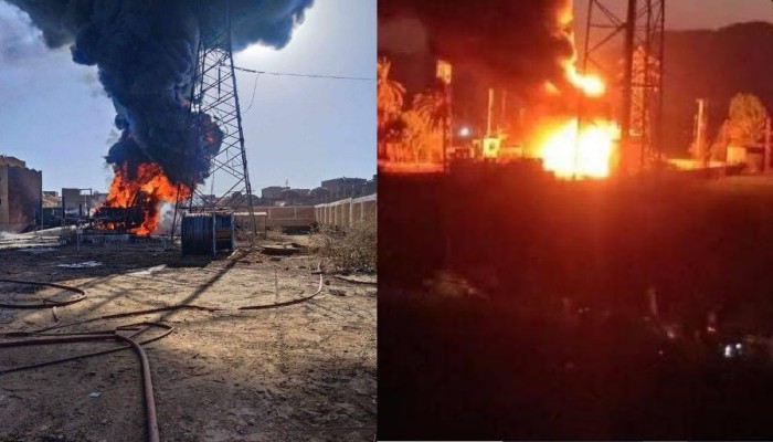 في شهر واحد  .. حرائق محطة تحويلات مرت بأسوان والمنصورة ووصلت قنا ​​​​​​​
