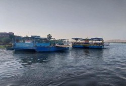 بعد غرق غرفة المحركات.. تعطل العبارة النهرية "التحرير" بسوهاج