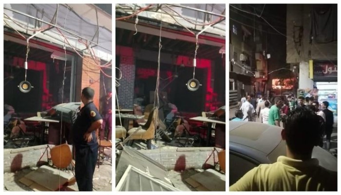 بالأسماء.. إصابة 17 شخصًا في انفجار أسطوانة بوتاجاز بكافيه بأسيوط