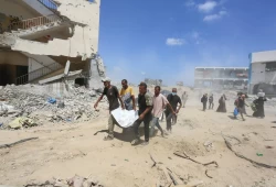 200 فلسطيني مفقود شرق خانيونس بعد الانسحاب الإسرائيلي
