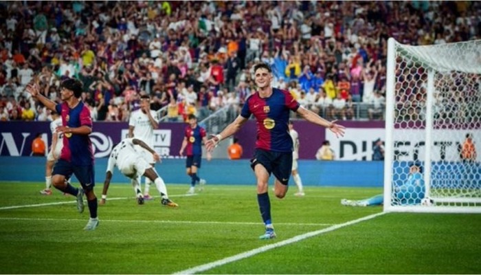 ثلاثة أهداف في "كلاسيكو" برشلونة وريال مدريد بأمريكا