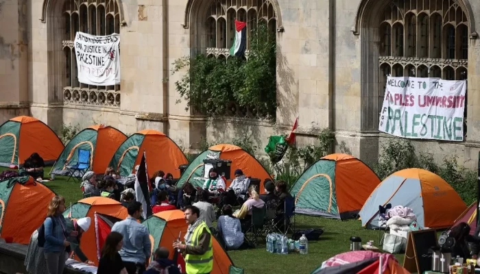 مجموعات طلابية مؤيدة لفلسطين في مختلف أنحاء المملكة المتحدة تشكل شبكة بعد المخيمات