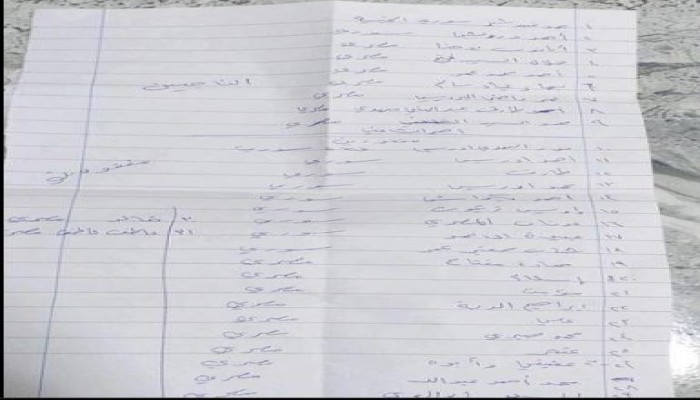 ناشطون ينشرون أسماء 22 مصريا وسوريا وسودانيا تحللوا في "المتوسط" بالجانب المصري