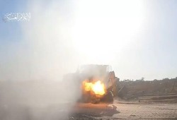 “كمين بشائر النصر”.. القسام تبث فيديو لاستهداف آليات إسرائيلية في رفح (شاهد)