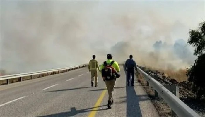 مقتل إسرائيليين واحتراق 9 منازل في مستوطنة كريات شمونة بصواريخ حزب الله