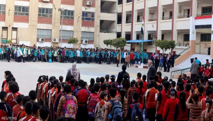 بسبب السيسي...التكدس الطلابي بالمدارس يهدد صحة ملايين الأطفال