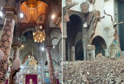 يد التشوية العسكري تصل لـ"مطرانية ملوي" تحت مسمى الترميم العبثي!!!