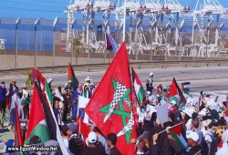شاهد.. احتجاجات المغاربة في طنجة ضد استقبال سفينة أسلحة للاحتلال
