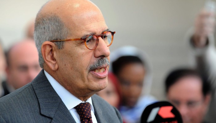 البرادعي يطالب الحكومات العربية باستغلال فرصة تاريخية لدعم القضية الفلسطينية بعد مذكرة اعتقال نتنياهو