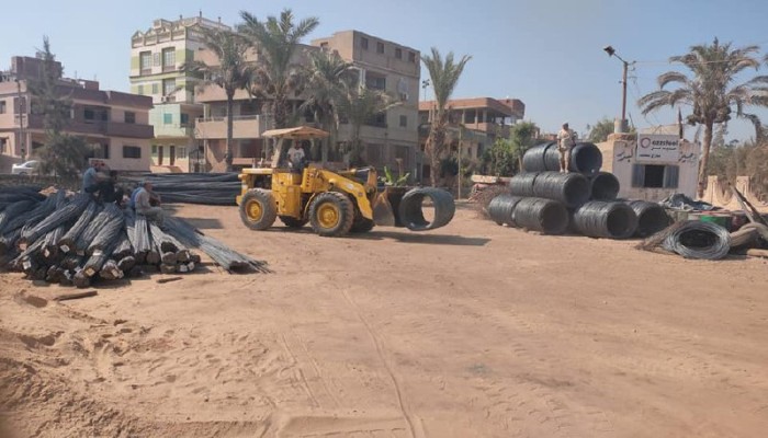 استمرار ارتفاع أسعار الحديد والأسمنت في السوق المصري