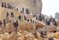 انهيار صخري في الوادي الجديد يودي بحياة 5 أشخاص