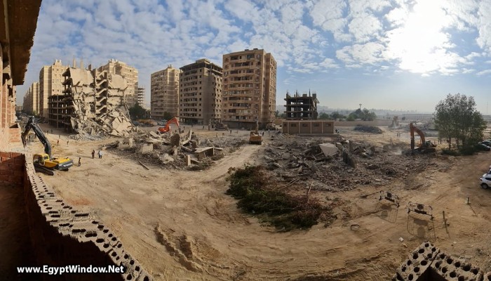 شاهد|| عمارات صقر قريش: حلم عمره 40 عامًا يتحول إلى كابوس الهدم من أجل بيزنس السيسي