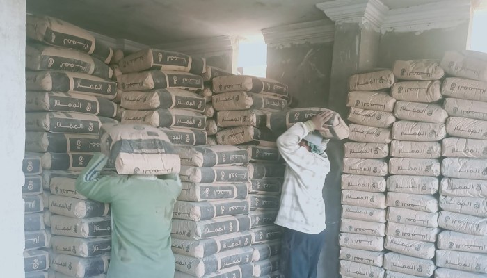 الأسمنت يرتفع إلى 2844 جنيه بالأسواق اليوم الجمعة